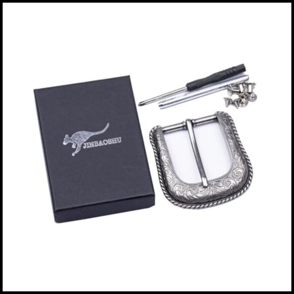 Western Cowboy Belt Buckle Replacement for 1.5\